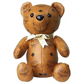 MCM Brown teddy bear plush Brown