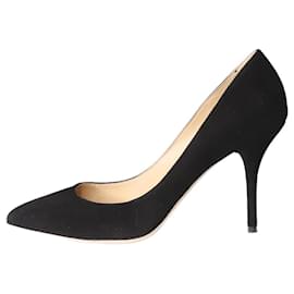 Dolce & Gabbana-Sapatos de camurça preta - tamanho UE 39-Preto
