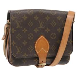 Louis Vuitton-LOUIS VUITTON Monogram Cartouchiere MM Shoulder Bag M51253 LV Auth 66750-Monogram