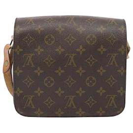 Louis Vuitton-LOUIS VUITTON Monogram Cartouchiere MM Shoulder Bag M51253 LV Auth 66750-Monogram