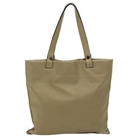 Loewe-LOEWE anagram Tote Bag Leather Gold Auth bs12259-Golden