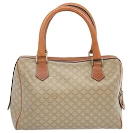 Céline-CELINE Borsa Boston in tela macadam Beige Auth bs12260-Beige