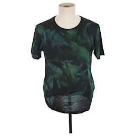 Saint Laurent-cotton tee-Green