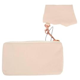 Stouls-Leather Clutch Bag-Beige