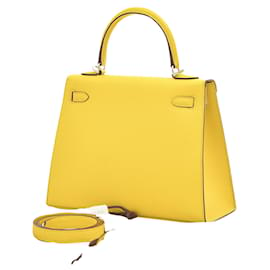 Hermès-Hermès Kelly 25-Yellow