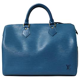 Louis Vuitton-Louis Vuitton Speedy 30-Bleu