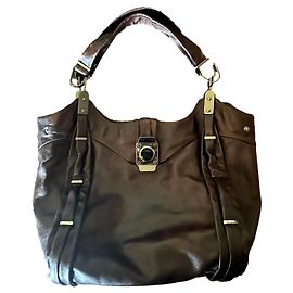 Celine Daoust Sac cabas Celine en cuir marron Marron