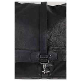 Jerome Dreyfuss-This shoulder bag features a leather body-Black