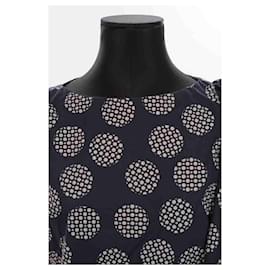 Red Valentino-Cotton blouse-Navy blue