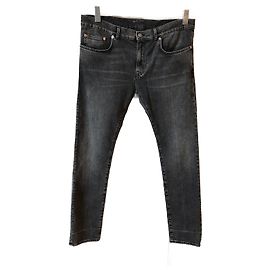 Jeans BALENCIAGA T.US 34 Algodón Gris
