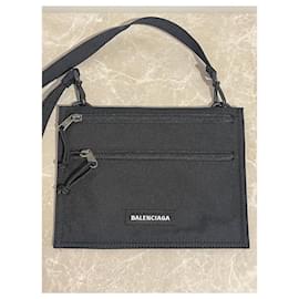 Balenciaga-BALENCIAGA  Bags T.  cloth-Black