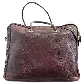 Bolsas BALENCIAGA T.  Couro Roxo