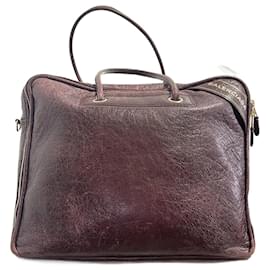 Balenciaga-BALENCIAGA  Handbags T.  leather-Purple