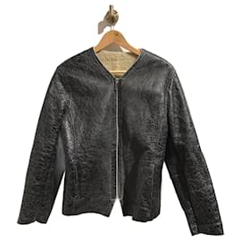 Isabel Marant Etoile-ISABEL MARANT ETOILE  Jackets T.fr 38 leather-Black