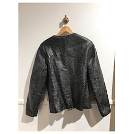 Isabel Marant Etoile-ISABEL MARANT ETOILE  Jackets T.fr 38 leather-Black