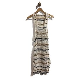 ISABEL MARANT ETOILE Vestidos T.FR 42 Algodón Beige