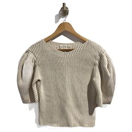 MARA HOFFMAN Strickwaren T.International XS Baumwolle Beige