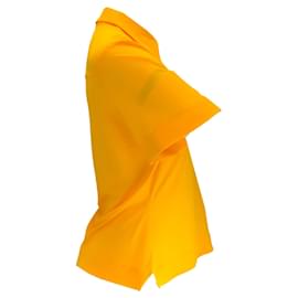 Autre Marque-Maison Rabih Kayrouz Mustard Yellow Short Sleeved Polo Top-Yellow