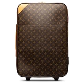 Louis Vuitton-Brown Louis Vuitton Monogram Pegase 45 Travel bag-Brown