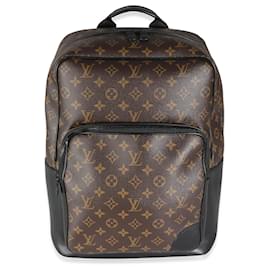 Louis Vuitton-Louis Vuitton Monogram Macassar Canvas Dean Backpack-Brown