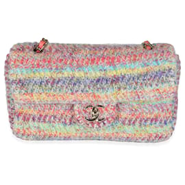 Chanel-Chanel Multicolor Knit CC Chain Flap Bag-Multiple colors