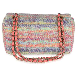Chanel-Chanel Multicolor Knit CC Chain Flap Bag-Multiple colors