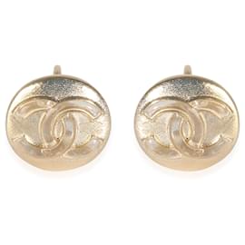 Chanel-Chanel CC Clip on Button Earrings-Other