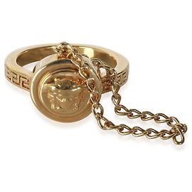 Anillo de moda Versace Medusa en metal base Otro