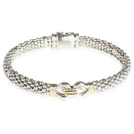 Lagos-Lagos Caviar Buckle Bracelet in 18k yellow gold/sterling silver-Other