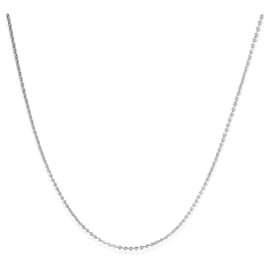 Tiffany & Co-TIFFANY & CO. Cable Chain Necklace in Platinum-Other