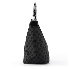 Gucci-GUCCI Shoulder bags Patent leather Black Bamboo-Black