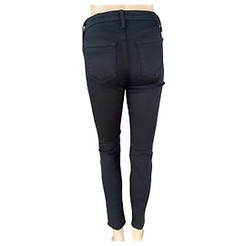 J Brand Super Skinny Jeans Schwarz Schwarz