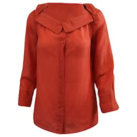 Autre Marque-Organge Shirt-Orange