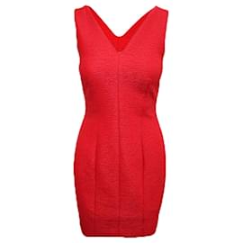 Autre Marque-Sleeveless Red Dress-Red