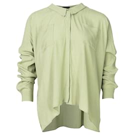 Autre Marque-Camisa Estampada Verde Pastel-Verde