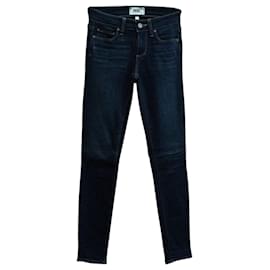 Autre Marque-Dark Blue Slim Fit Jeans-Blue