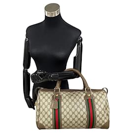Gucci-Boston-Tasche aus GG Canvas-Webstoff-Andere