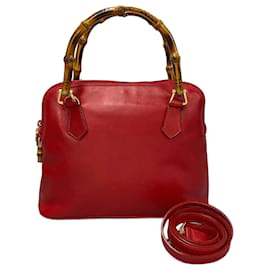 Autre Marque-Bamboo top handle bag-Other