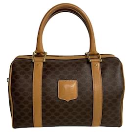 Céline-Celine Macadam Canvas Boston Bag  Canvas Handbag-Other