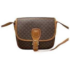 Céline-Celine Macadam Crossbody Bag  Canvas Crossbody Bag-Other