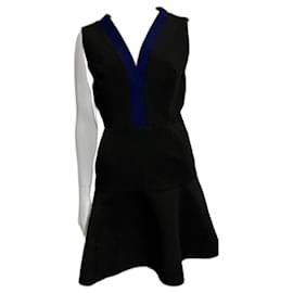 Rebecca Vallance-Rebecca Vallance mini dress-Black,Blue