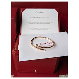 Cartier-Pulseira Juste Un Clou THICK tamanho 16 em ouro rosa-Dourado