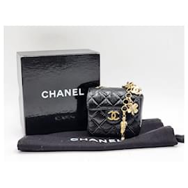 Chanel-Chanel Clásico Eterno Micro Solapa-Negro