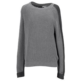Tommy Hilfiger Damenpullover aus Wolle und Kaschmir Grau