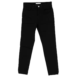 Tommy Hilfiger-Womens Ankle Length Slim Fit Trousers-Black