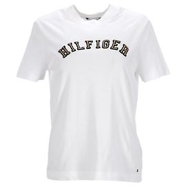 Tommy Hilfiger Camiseta de algodón orgánico con logo para mujer Blanco