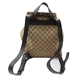 Gucci-GG Canvas Drawstring Backpack 449175-Other