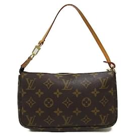 Louis Vuitton-Louis Vuitton Monogram Pochette Accesorios Bolso de tocador de lona M51980 En muy buenas condiciones-Otro