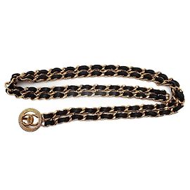 Cintura a catena doppia Chanel Coco Gold Gold hardware