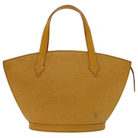 Louis Vuitton-Bolsa de mão LOUIS VUITTON Epi Saint Jacques Amarelo M52279 LV Auth ar11446b-Amarelo